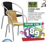 H&H Collection Kariba Arm Chair Each