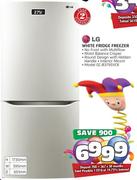 LG 271Ltr White Freezer Fridge GC-B379SVCK