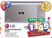 LG 44Ltr Silver Microwave Oven MS4440SR
