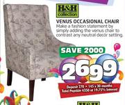 H&H Collection Venus Occassional Chair