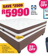 Sealy 152cm Grande Queen Base Set