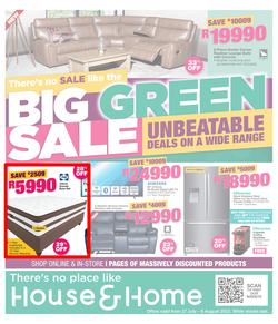 House & Home : There's No Sale Like The Big Green Sale (27 July - 06 August 2023 While Stocks Last), page 1