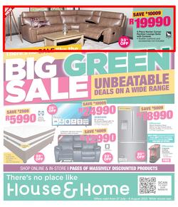 House & Home : There's No Sale Like The Big Green Sale (27 July - 06 August 2023 While Stocks Last), page 1