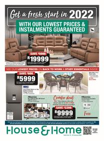 House & Home : Lowest Prices (10 January - 30 January 2022)