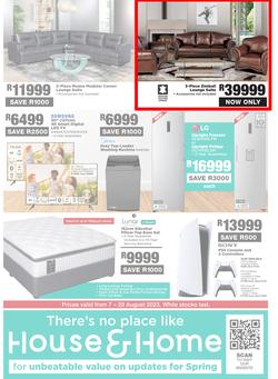 House & Home : Unbeatable Value (07 August - 20 August 2023), page 1