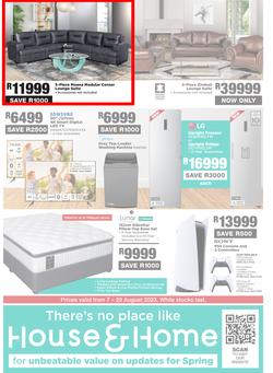 House & Home : Unbeatable Value (07 August - 20 August 2023), page 1