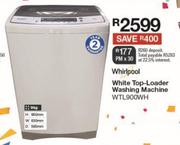 Whirlpool White Top-Loader Washing Machine WTL900WH