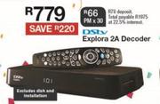 DSTV Explora 2A Decoder
