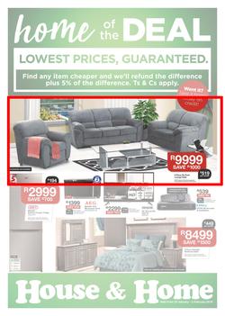 House & Home : Lowest Prices (22 Jan - 03 Feb 2019), page 1