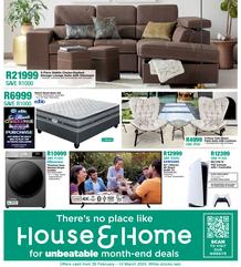 House & Home : Unbeatable Month-End Deals (26 February - 10 March 2024 While Stocks Last)