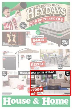 House & Home : Heydays (03 Feb - 10 Feb 2019), page 1
