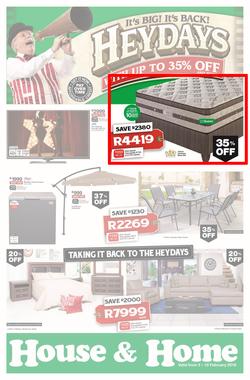 House & Home : Heydays (03 Feb - 10 Feb 2019), page 1