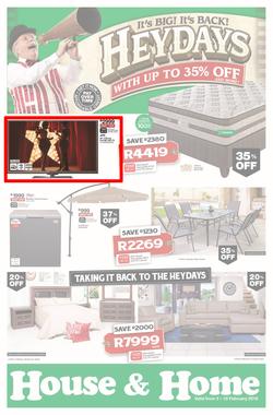 House & Home : Heydays (03 Feb - 10 Feb 2019), page 1