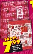 Valentine's Gift Bags S/M/L-Each