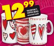 Valentine's Coffee Mugs-Each