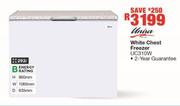 UNIVA White Chest Freezer - UC310W