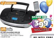 Muller & Haupt CD, MP3 En Radio Speler CD-108