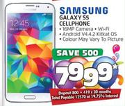 Samsung Galaxy S5 Cellphone