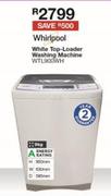Whirlpool 9Kg White Top Loader Washing Machine WTL900WH