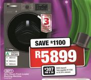 Defy 10Kg Grey Steam Front Loader Washing Machine DAW387