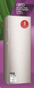 Defy 335Ltr Metallic Inox Finish Upright Fridge DFD430