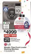 LG Metallic Titan Front Loader Washing Machine F12U2QNP7S
