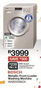 Bosch 8Kg Metallic Front Loader Washing Machine WAB20268ZA