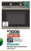 Hisense Metallic Eye Level Oven HBO60101
