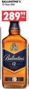 Ballanine’s 12 Year Old-750ml