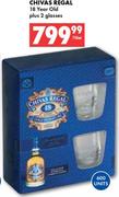 Chivas Regal Plus 2 Glasses-750ml