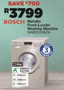 BOSCH Metallic Front Loader Washing Machine - WAB20268ZA