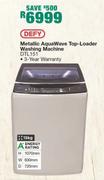 DEFY Metallic AquaWave Top Loader Washing Machine - DTL151