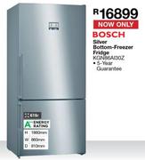 Bosch 619L Silver Bottom Freezer Fridge KGN96AI30Z