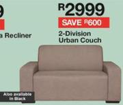 Urban 2-Divison Couch