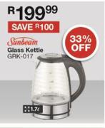 Sunbeam 1.7Ltr Glass Kettle GRK-017