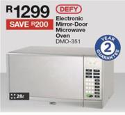 Defy 28Ltr Electronic Mirror Door Microwave Oven DMO-351