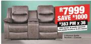 2 Division Zarita Recliner + Console