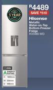 Hisense 269Ltr Metallic Water On Top Bottom-Freezer Fridge H359BI-WD
