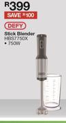Defy Stick Blender HBS7750X-750W
