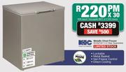 KIC 207Ltr Metallic Chest Freezer KCG210/1