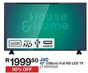 JVC 43" (108cm) Full HD LED TV LT-43N550A