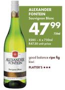 Alexander Fontein Sauvignon Blanc-750ml