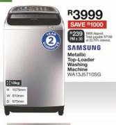 Samsung 13Kg Metallic Top Loader Washing Machine WA13J5710SG