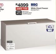 KIC 543Ltr White Chest Freezer KCG570/1