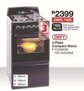 Defy 4 Plate Compact Stove