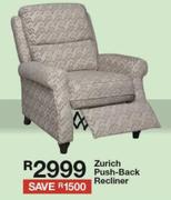 Zurich Push-Back Recliner