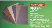 Van Dyck Rugs 80cm x 120cm-Each