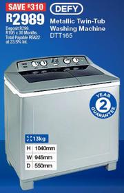 Ok furniture washing machine twin outlet tub
