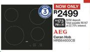 AEG Ceran Hob HRB64600CB