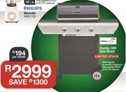 Megamaster Sizzler 300 Gas Braai
